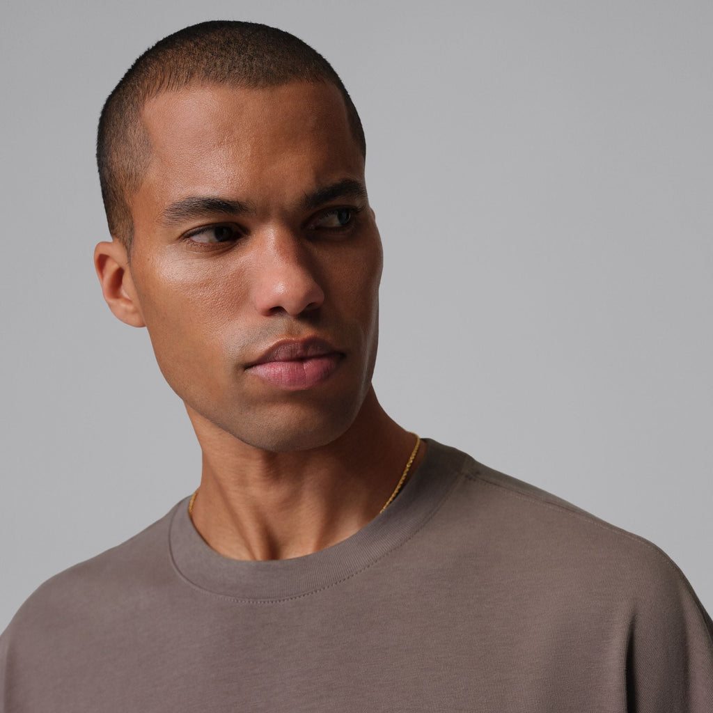 Air Jordan Mens Air Long Sleeve - Cave Stone