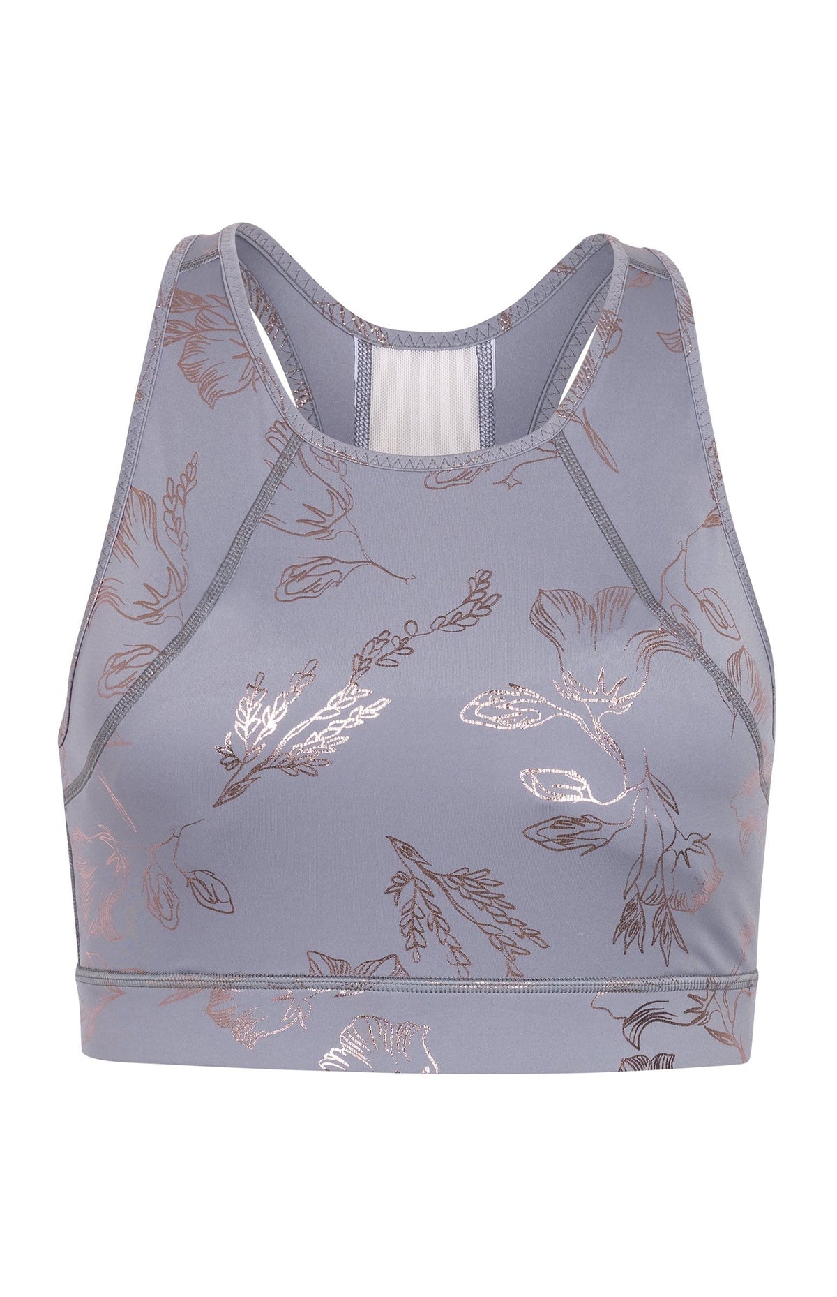 Gold Sports Bra - Meadow