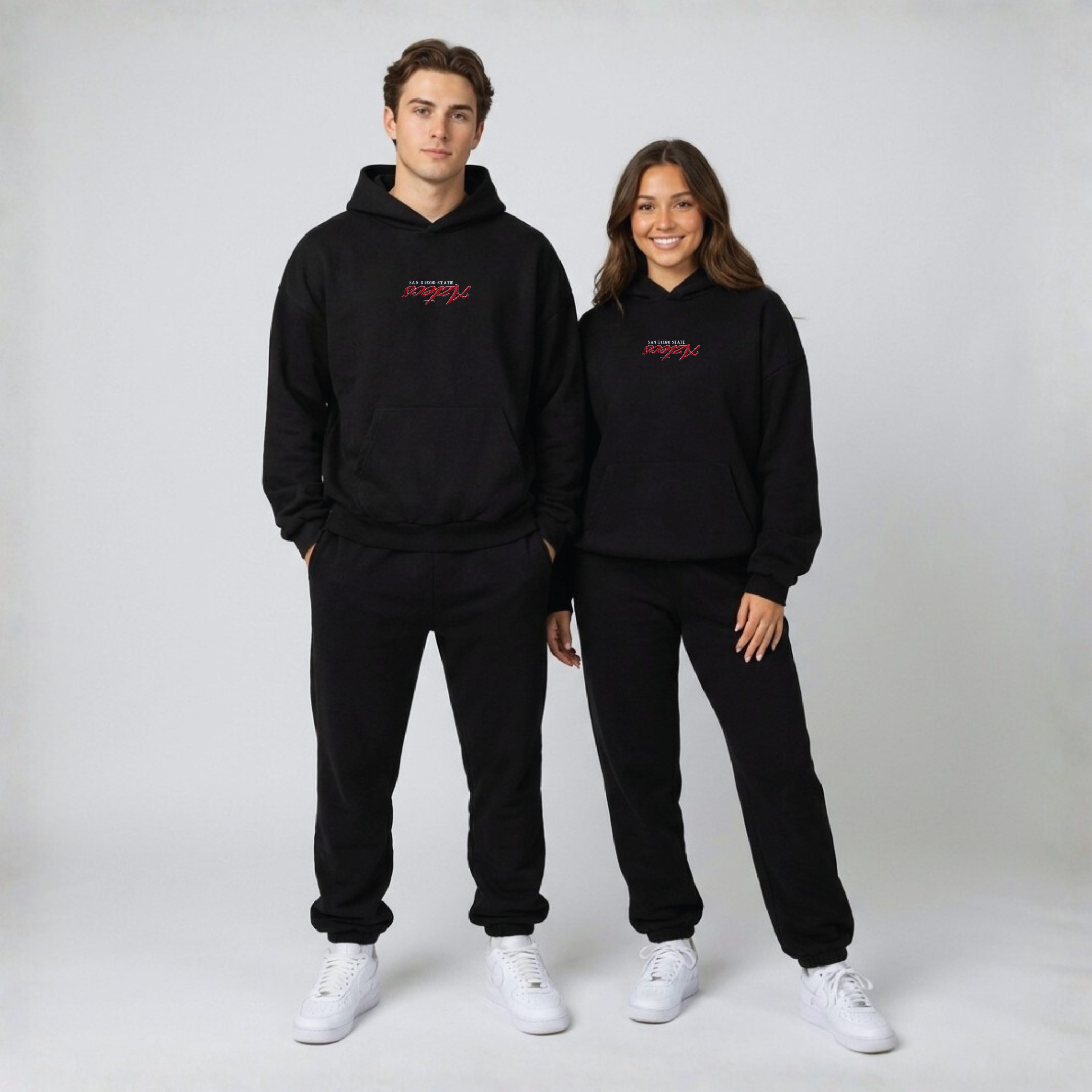 San Diego State Embroidered Hoodie