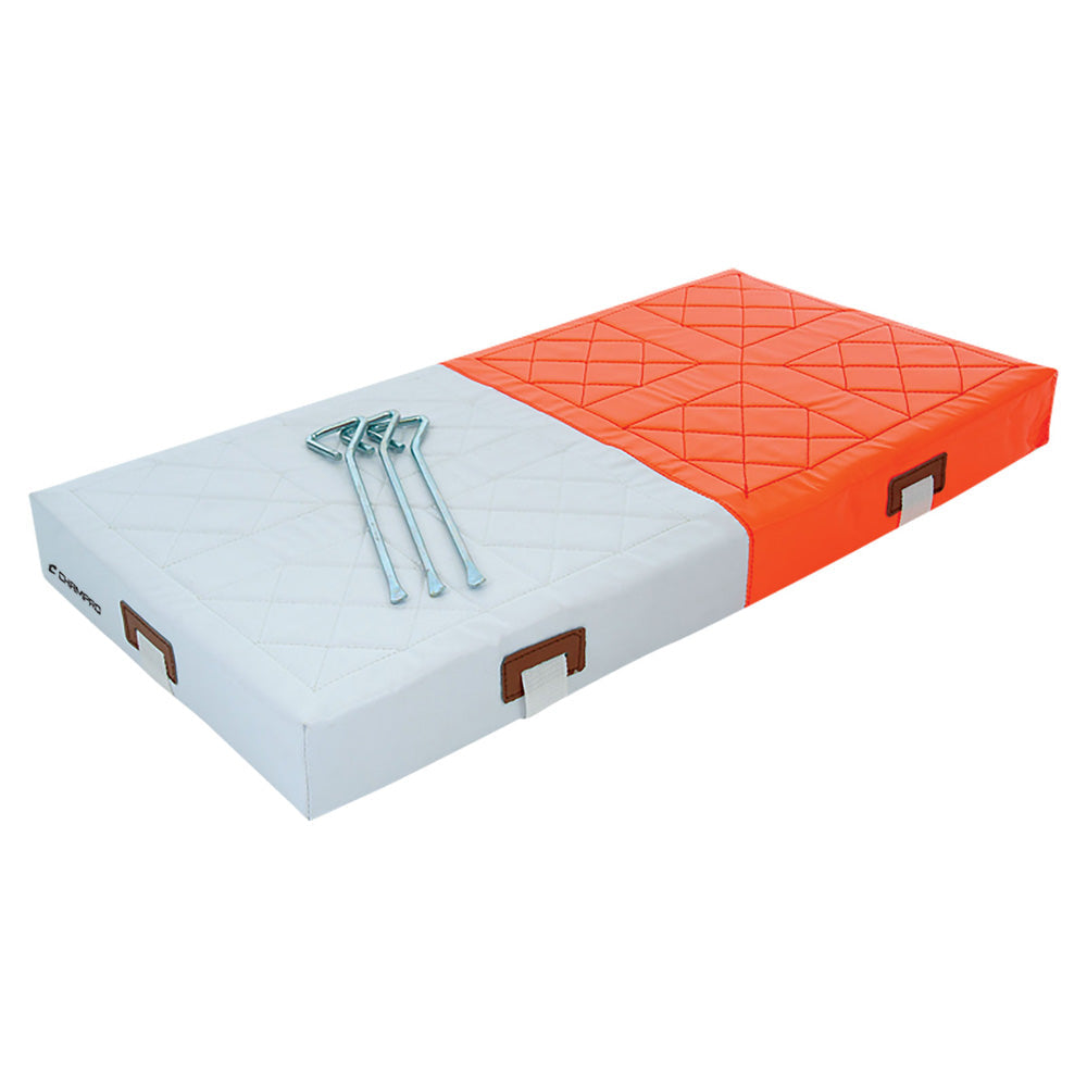 DOUBLE FIRST BASE - 15"X30"X3" | BASEBALL & SOFTBALL FIELD EQUIPMENT