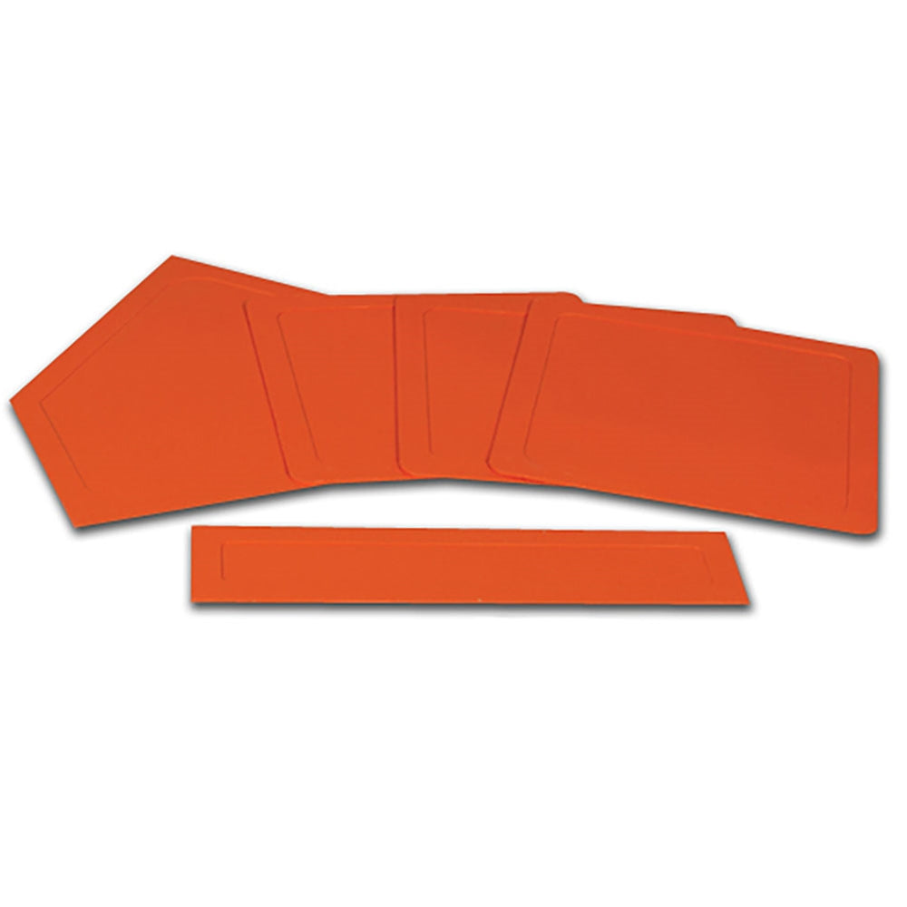 THROW DOWN RBBR BASES(5) | BASEBALL & SOFTBALL FIELD EQUIPMENT