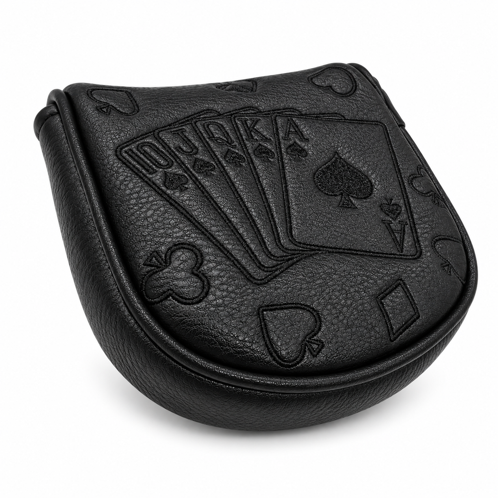 Black Royal Flush DF3 Center-Shaft Mallet Putter Cover