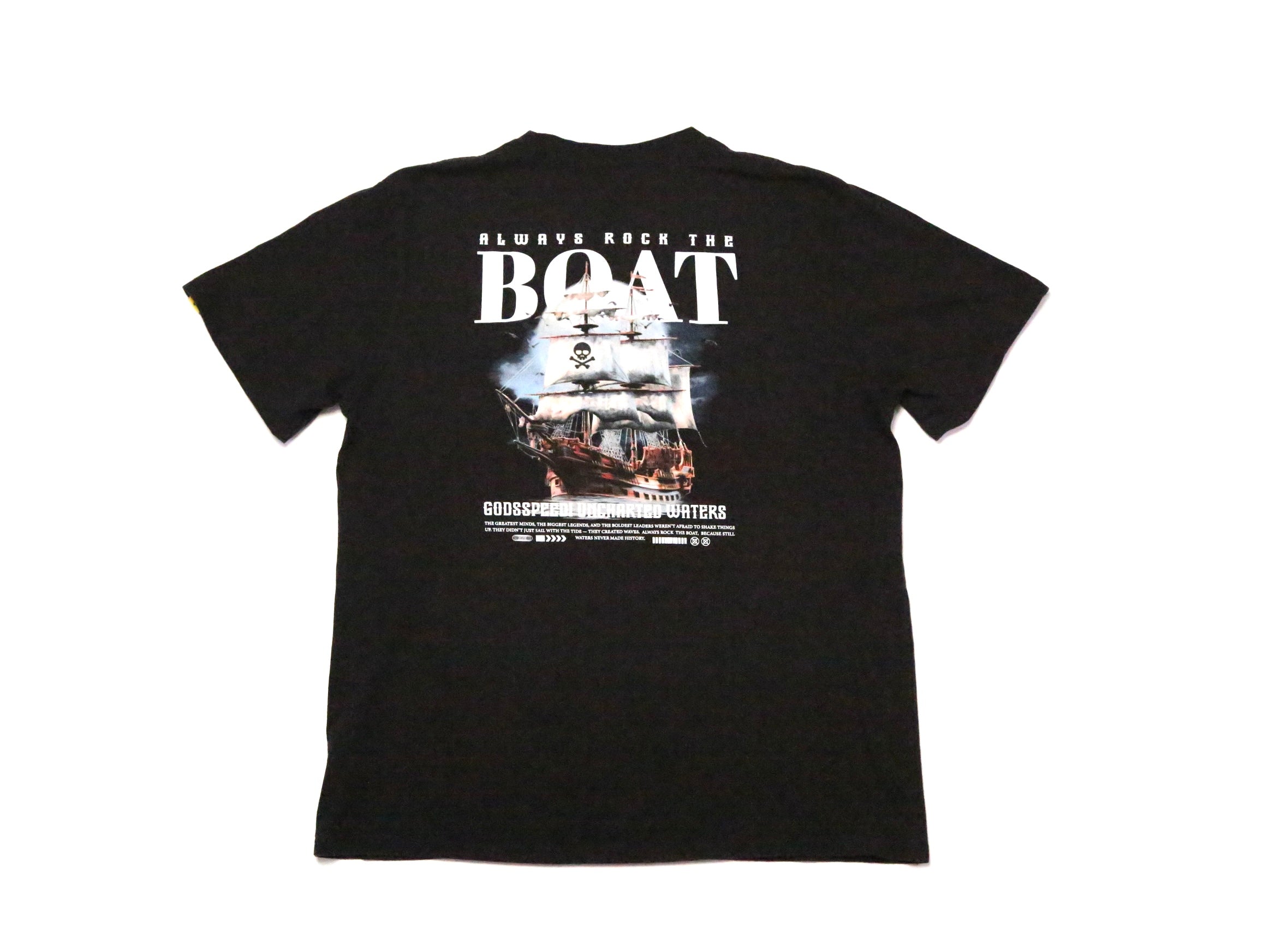 Always Rock The Boat T - Black