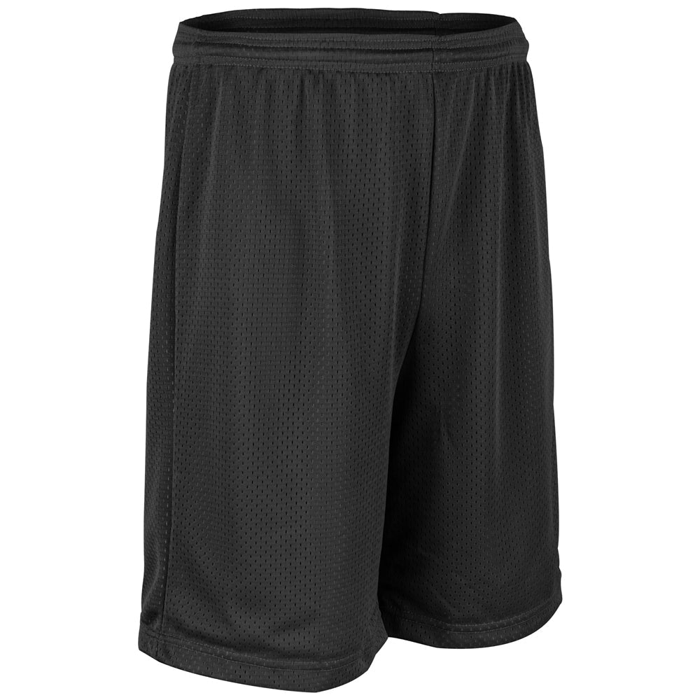 POLYESTER TRICOT SHORT WITH LINER 9" INSEAM | BASKETBALL SHORTS