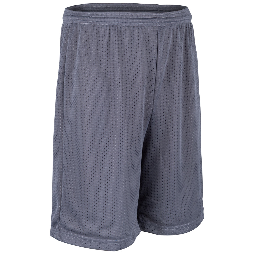 POLYESTER TRICOT SHORT WITH LINER 9" INSEAM | BASKETBALL SHORTS