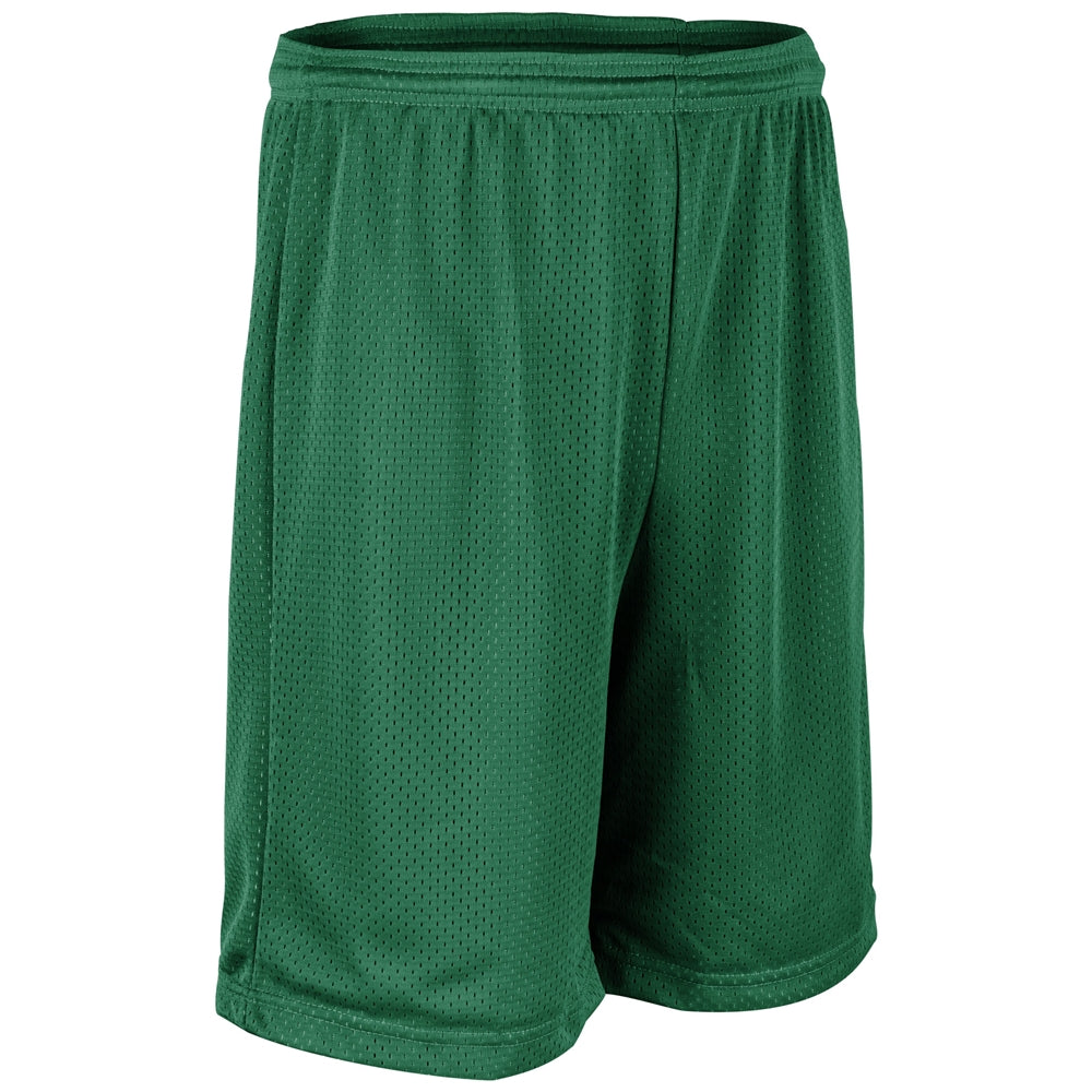POLYESTER TRICOT SHORT WITH LINER 9" INSEAM | BASKETBALL SHORTS