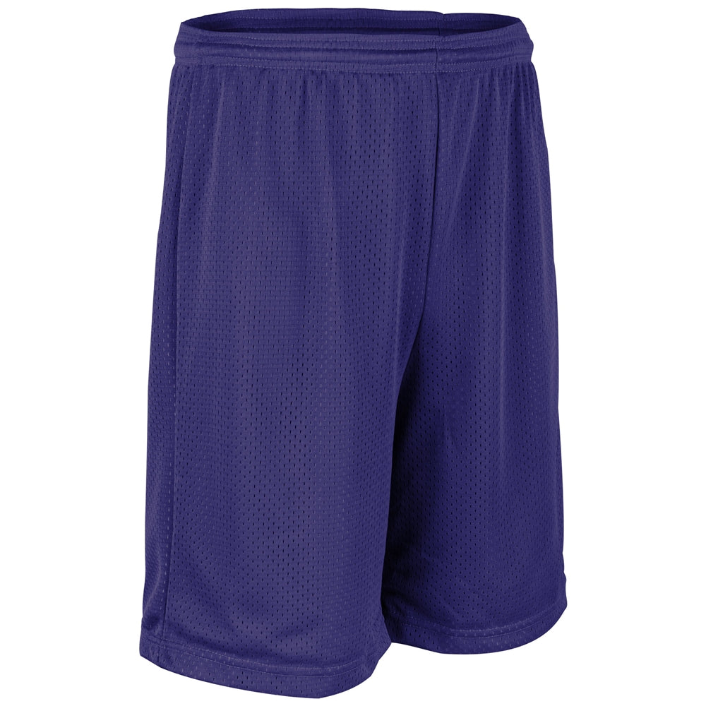 POLYESTER TRICOT SHORT WITH LINER 9" INSEAM | BASKETBALL SHORTS