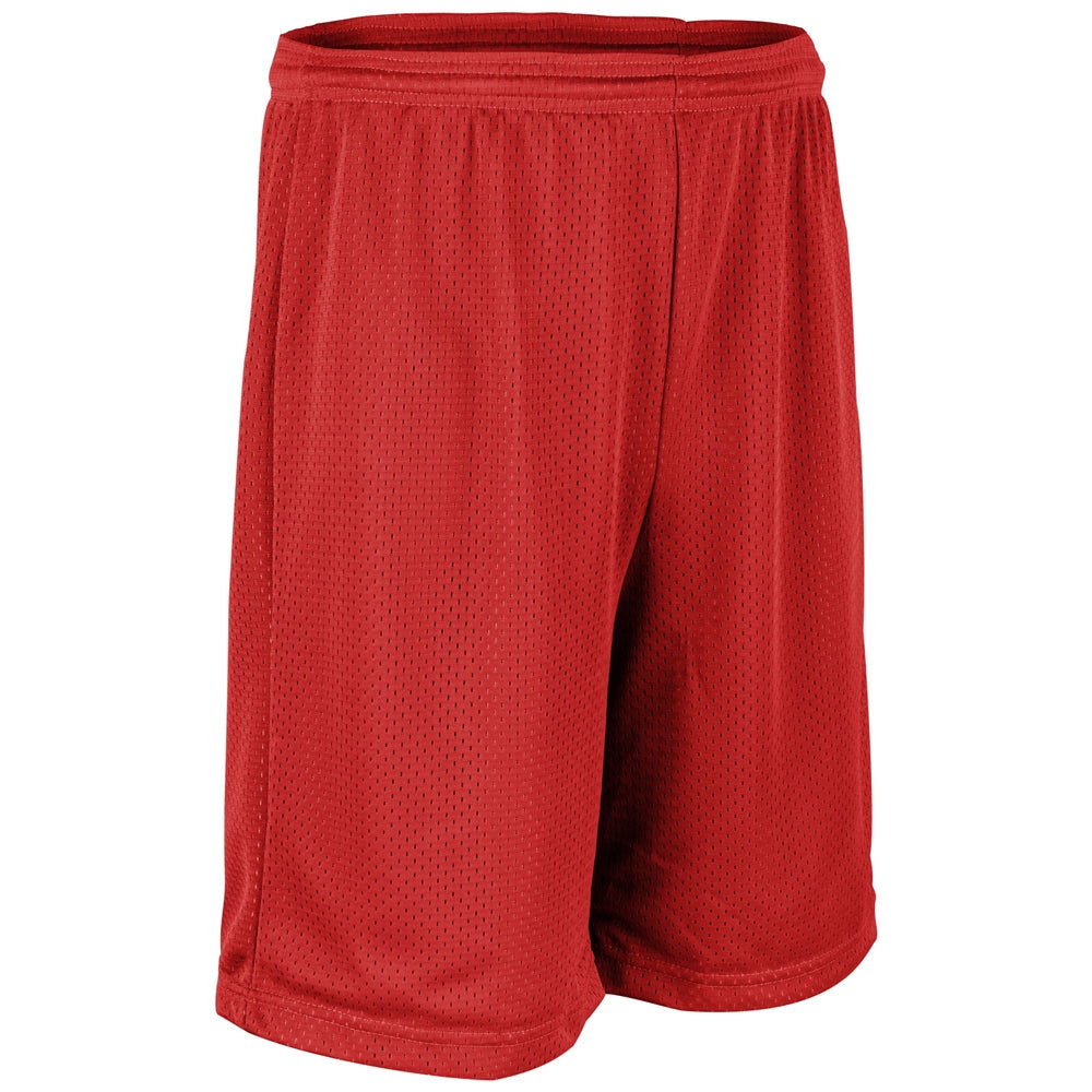 POLYESTER TRICOT SHORT WITH LINER 9" INSEAM | BASKETBALL SHORTS