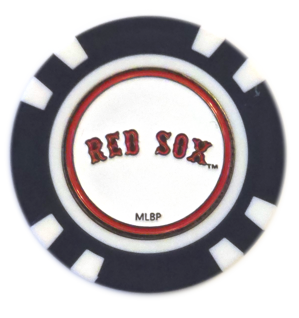 Officially Licensed Boston Red Sox Poker Chip Ball Marker