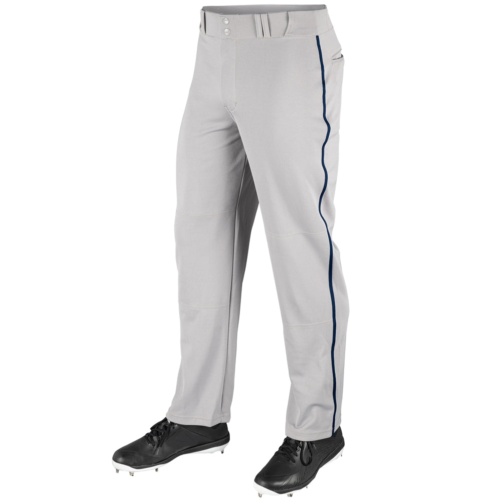 MVP OPEN BOTTOM PANT WITH PIPE | BASEBALL PANTS