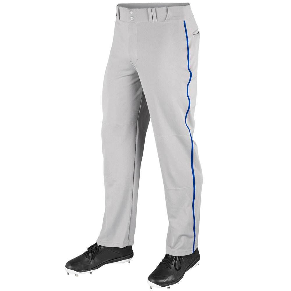 MVP OPEN BOTTOM PANT WITH PIPE | BASEBALL PANTS