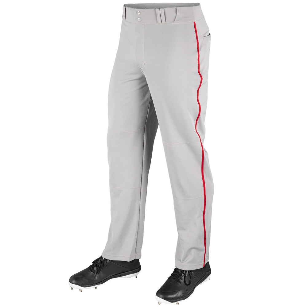 MVP OPEN BOTTOM PANT WITH PIPE | BASEBALL PANTS