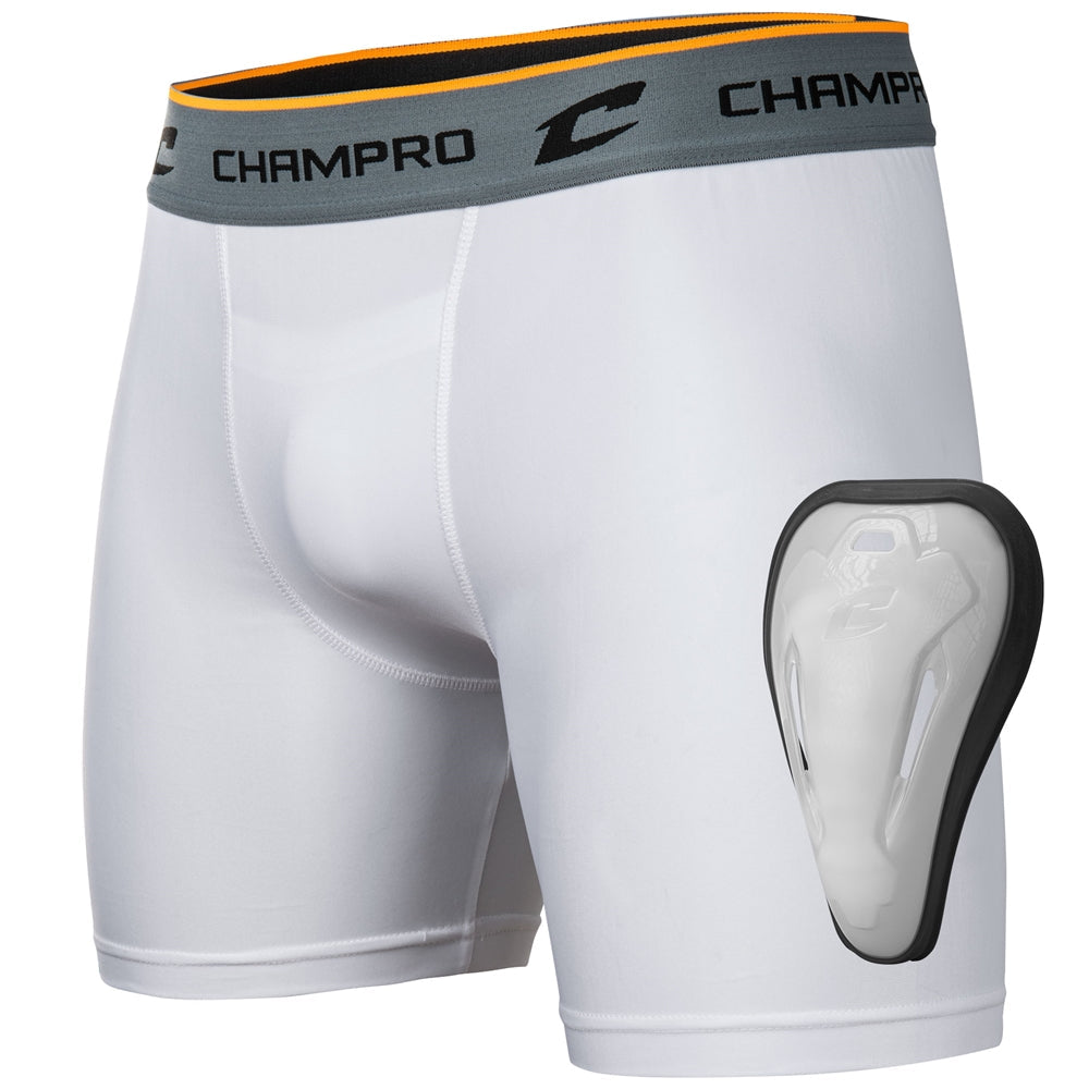 COMPRESSION BOXER SHORT W/CUP