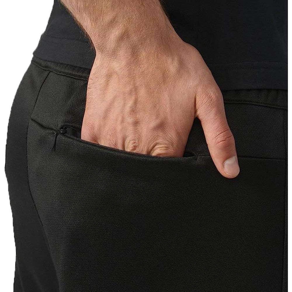 adidas Men Originals BLK/WVN T90 Track Pants - Black
