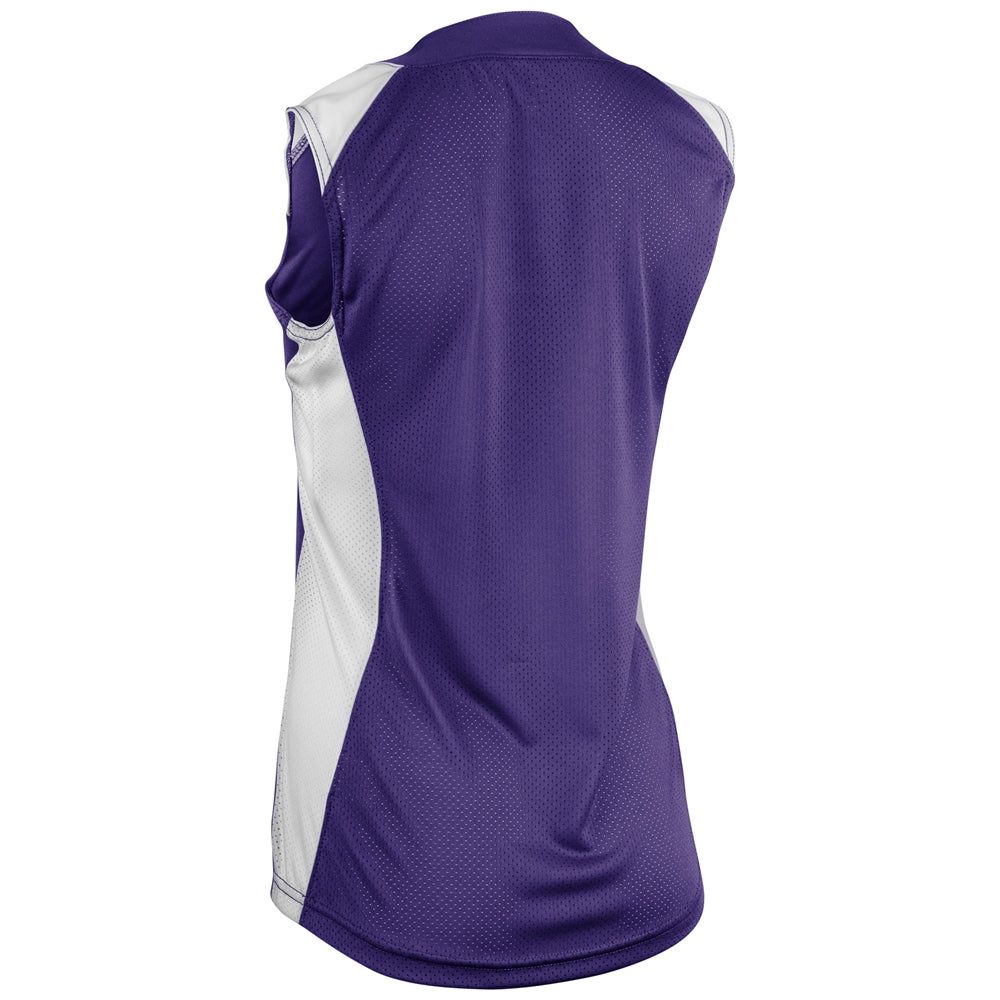 INFINITE 2-BUTTON SLEEVELESS JERSEY