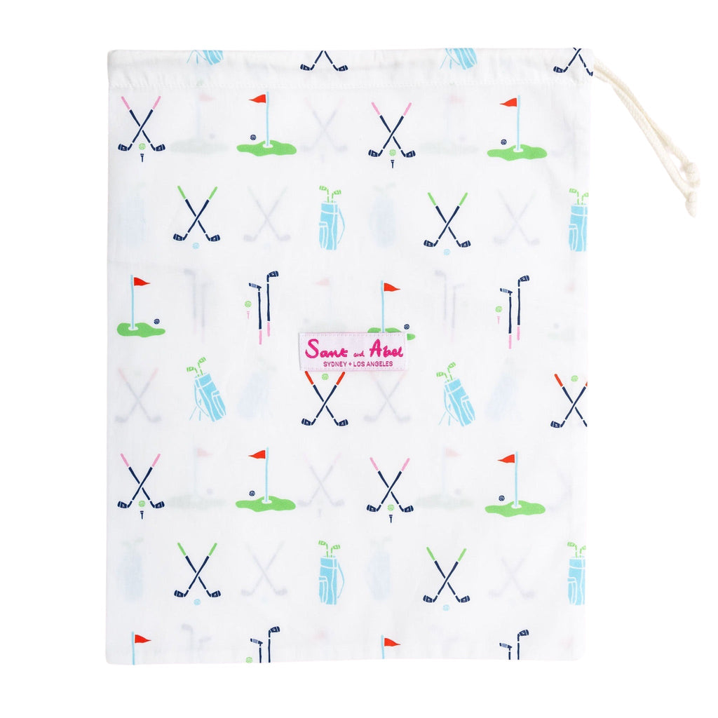 Women's Golf Night Shirt - Organic Cotton Poplin