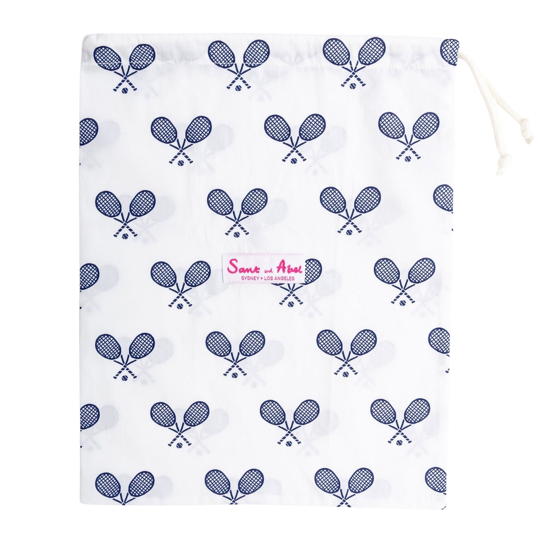 Women's Tennis Navy Long PJ Set