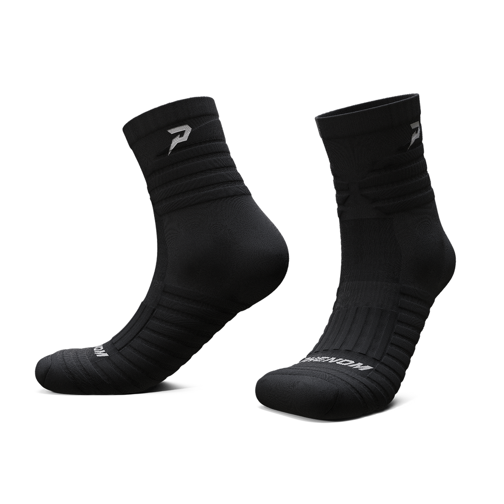 Phenom Elite 'Quantum Knit' Padded Quarter Socks - Team Colors