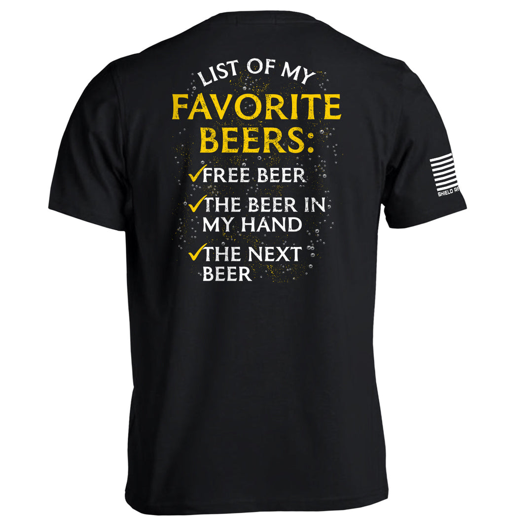 List of My Favorite Beers