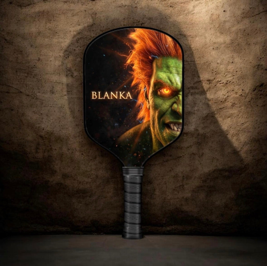 Street Fighter - Blanka - Pickleball Paddle