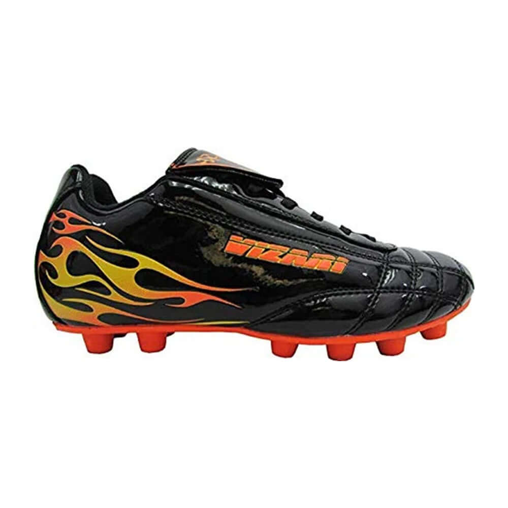 Blaze Firm Ground Soccer Shoes -Black/Orange