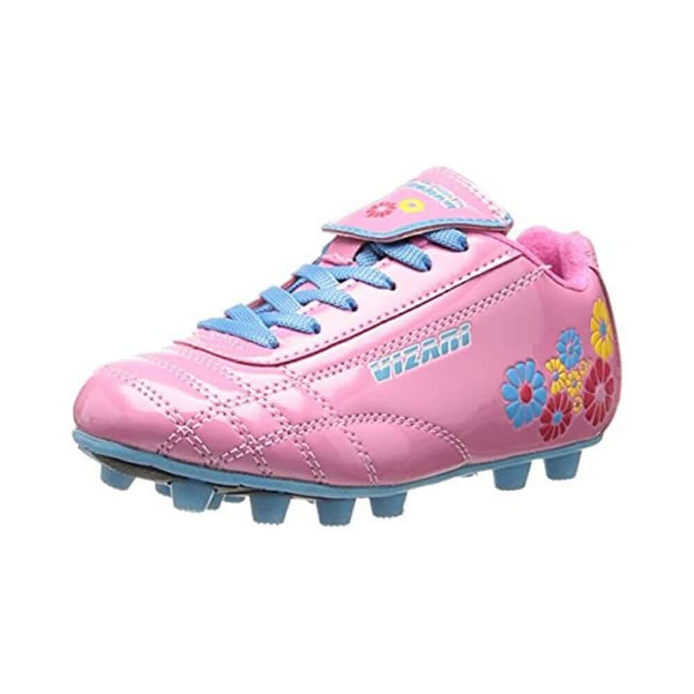 Vizari Blossom Firm Ground Soccer Shoes – Pink/Blue
