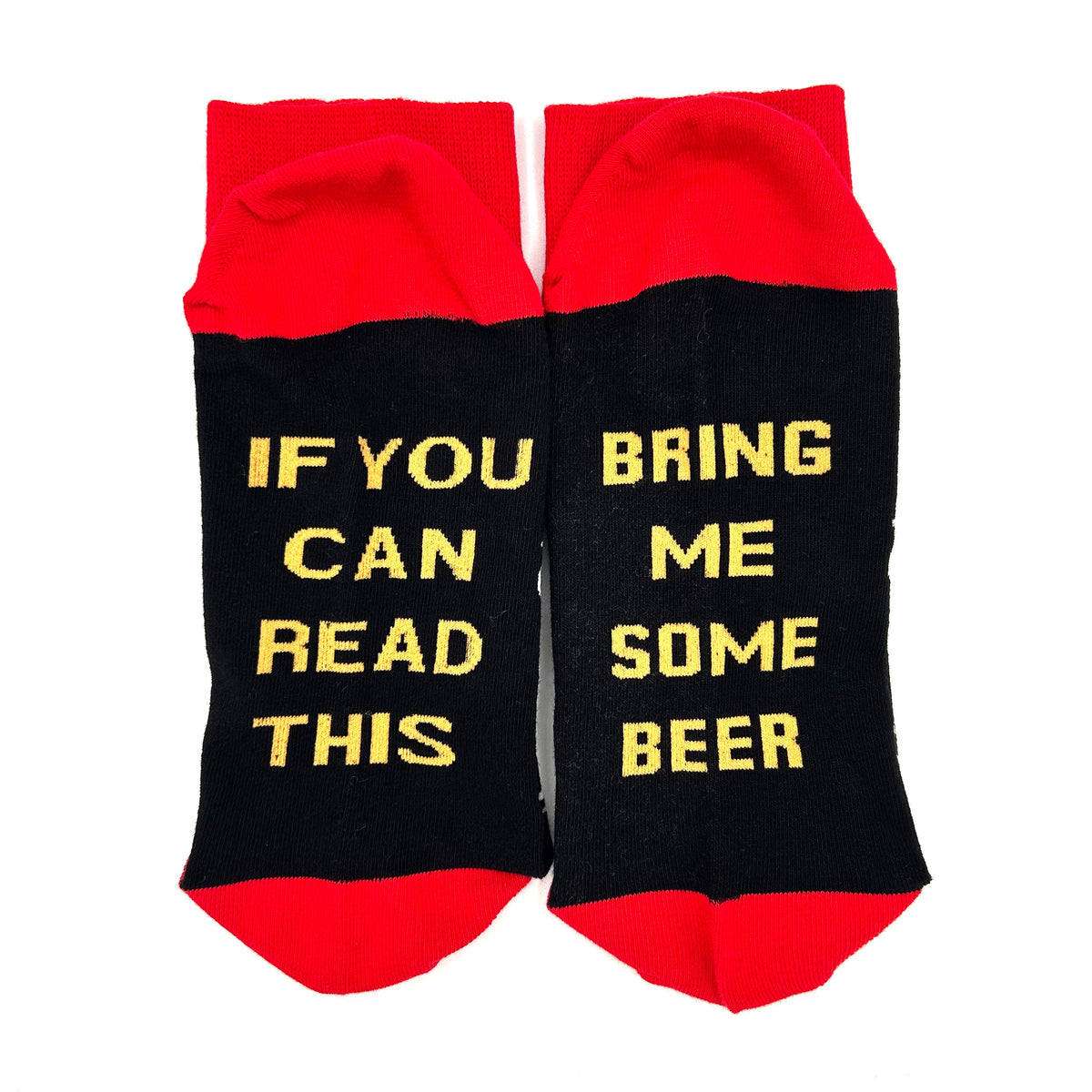 Bring Me Some Beer Novelty Socks