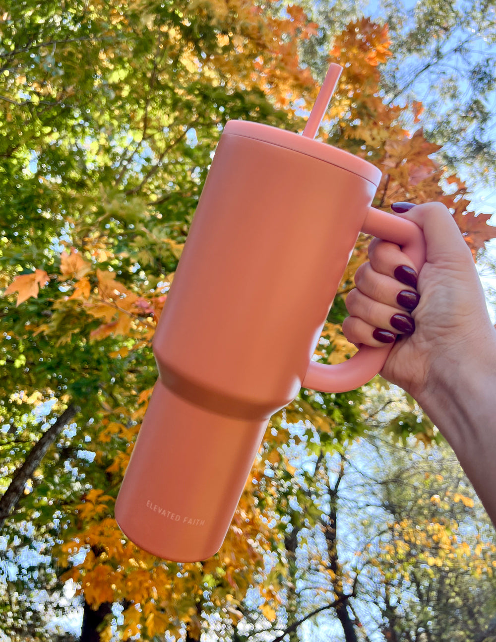 Burnt Orange 40 oz Ascend Tumbler