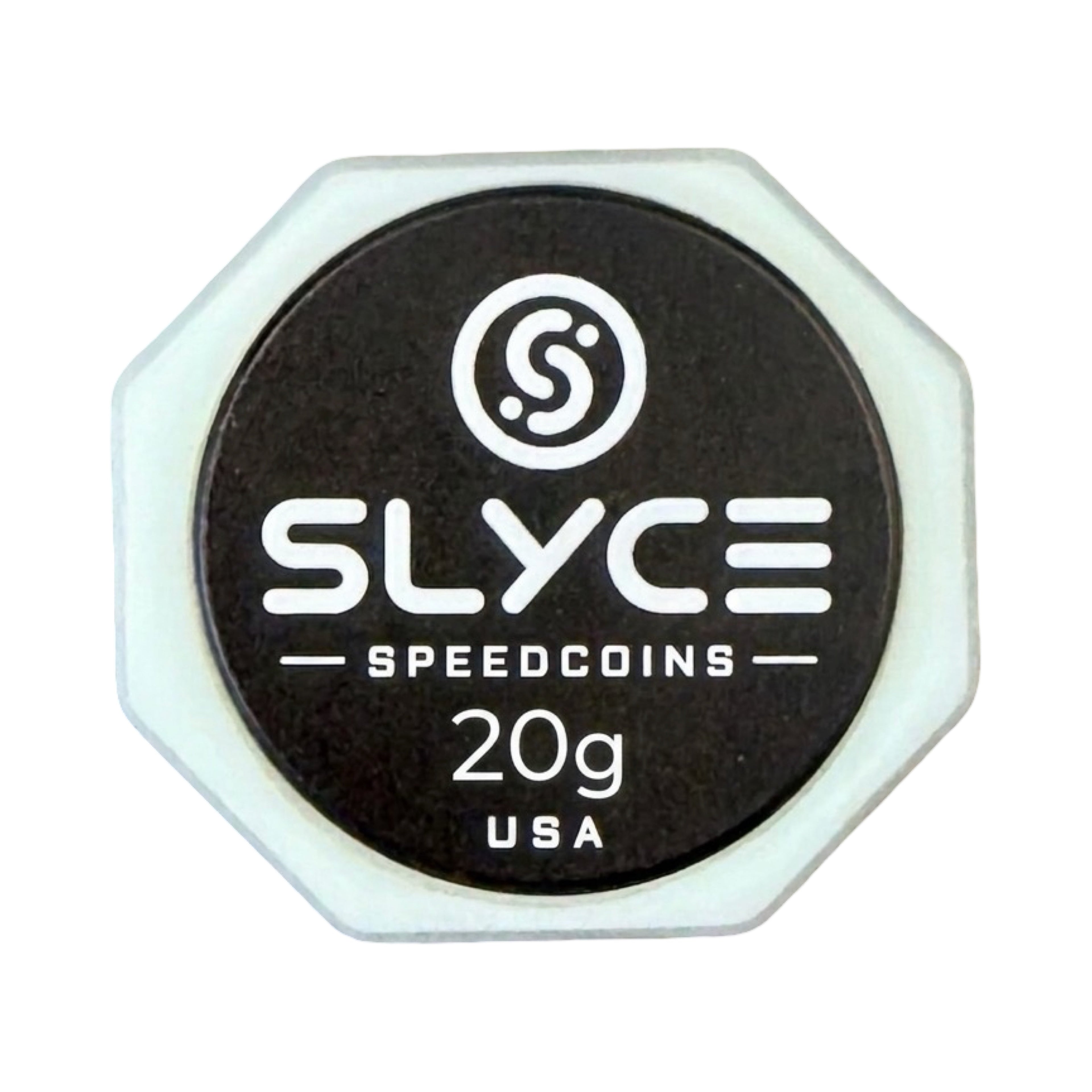 SLYCE SpeedCoins Black Edition - Pickleball Paddle Handle Weights