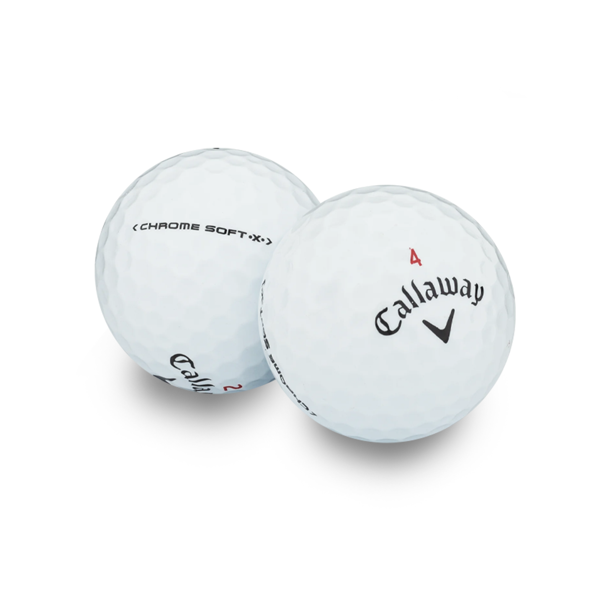 Used Callaway Chromesoft X Tour Mix Golf Balls - 1 Dozen