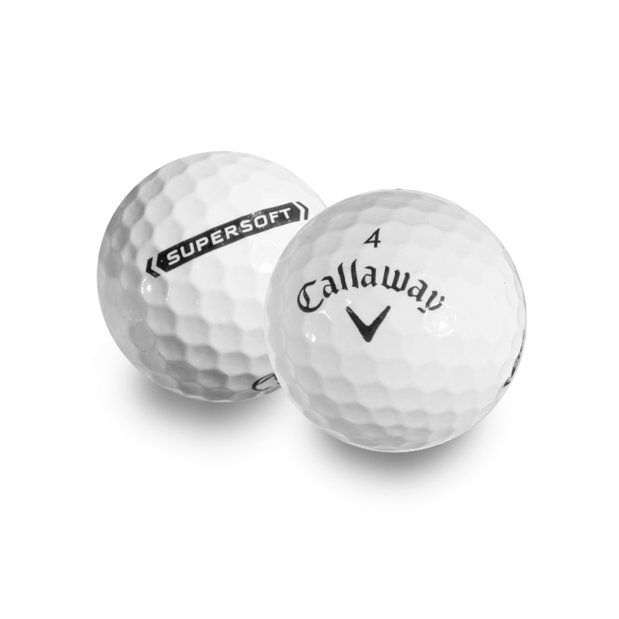 Used Callaway Super Soft Golf Balls - 1 Dozen