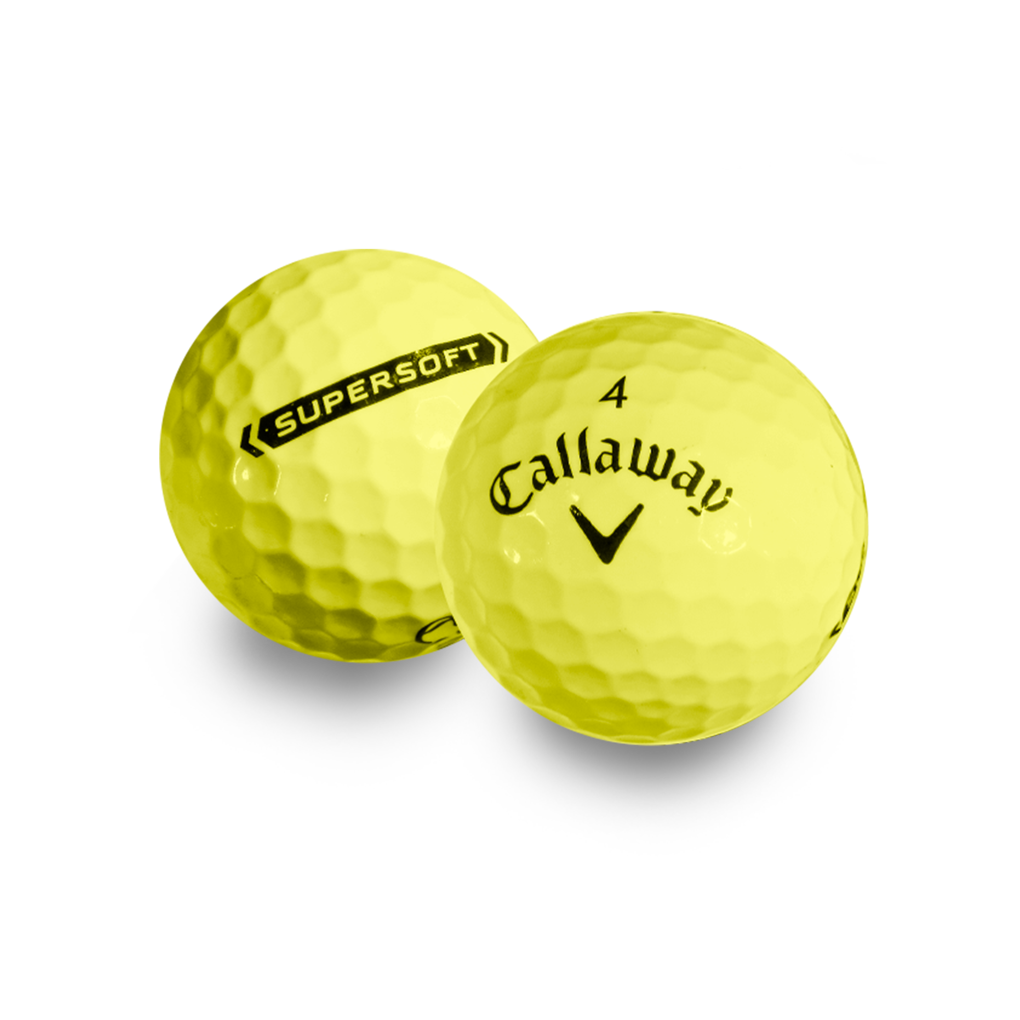 Used Callaway Super Soft Golf Balls - 1 Dozen