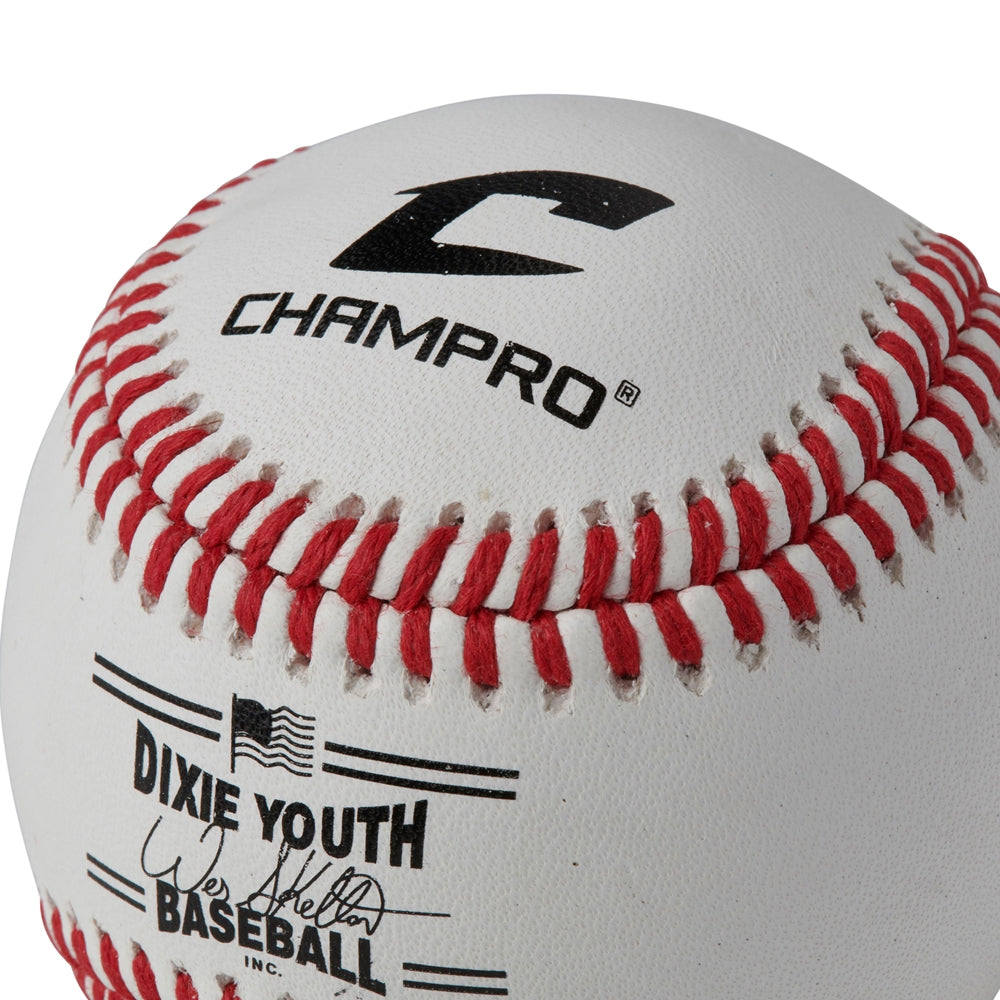 OFFICIAL LEAGUE - CUSHION CORK CORE - FULL GRAIN LEATHER BASEBALL (COSMETIC BLEM)