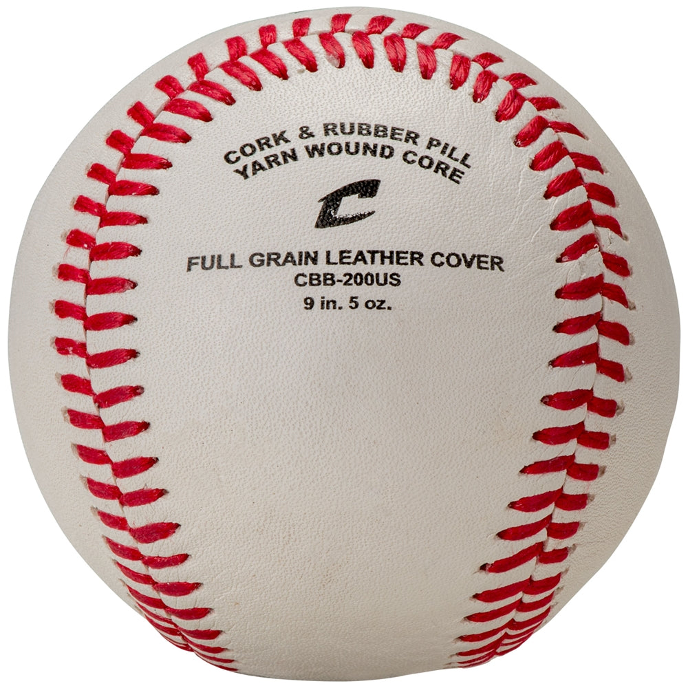 USSSA GAME - FULL GRAIN LEATHER COVER BASEBALL