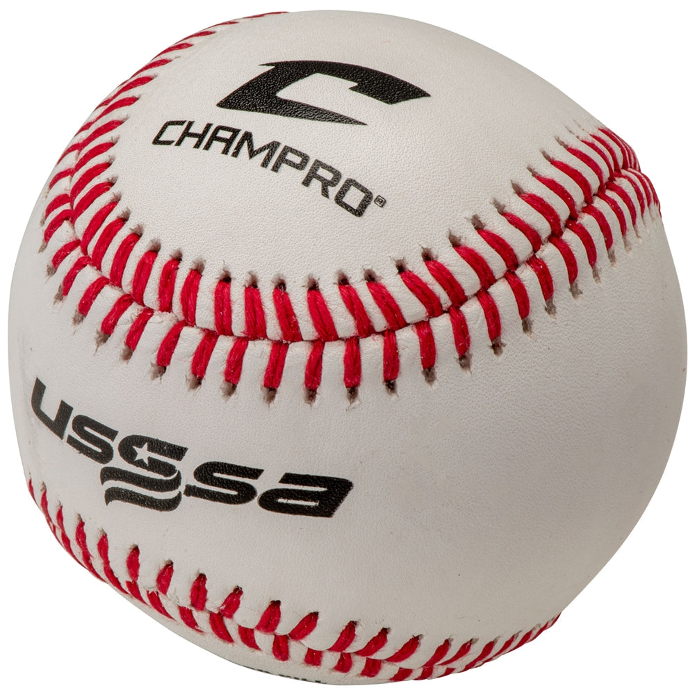 USSSA GAME - FULL GRAIN LEATHER COVER BASEBALL