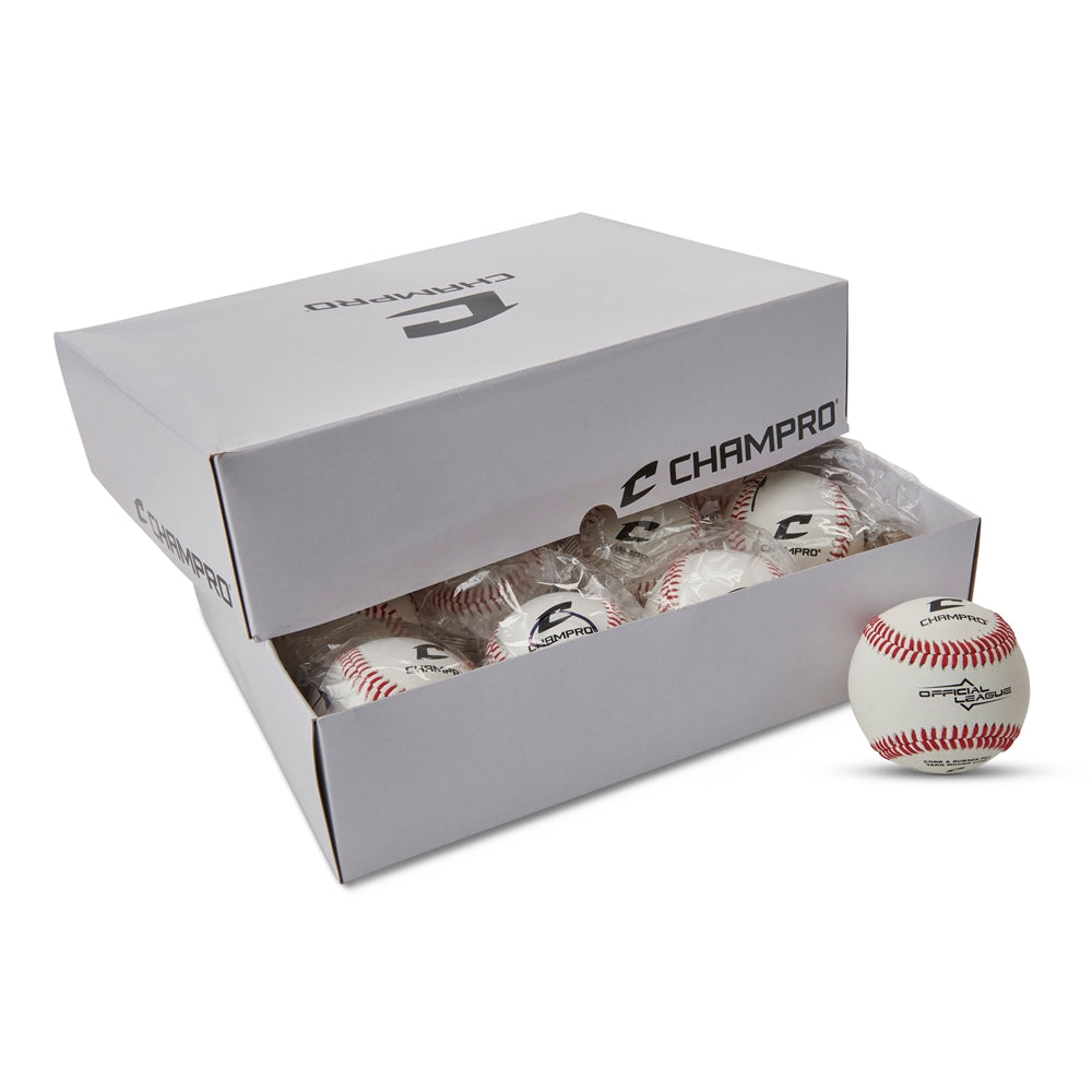 OFFICIAL LEAGUE - CUSHION CORK CORE - FULL GRAIN LEATHER BASEBALL