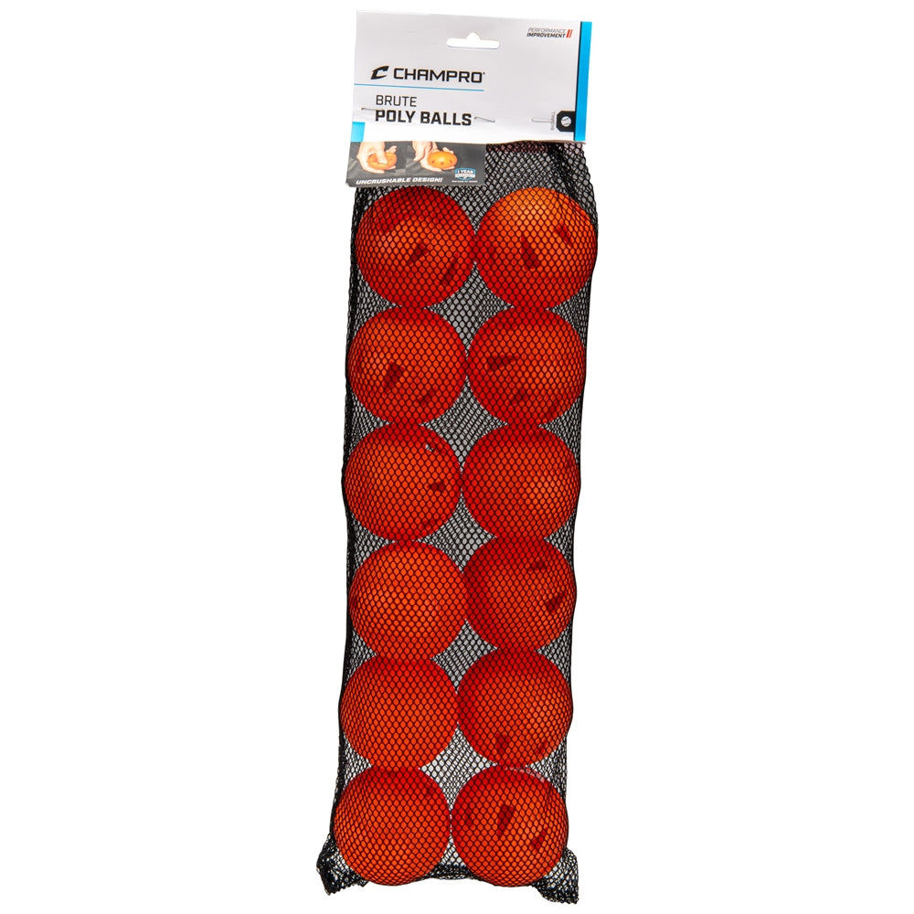 BRUTE TRAINING POLY BALL-BULK | BASEBALL TRAINING BALL