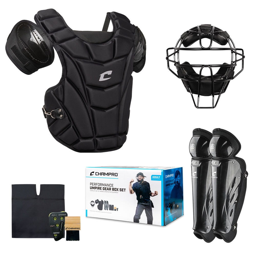 STARTER UMPIRE KIT-BLACK | BASEBALL & SOFTBALL OFFICIATING KIT