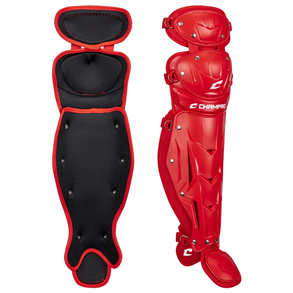 OPTIMUS MVP DOUBLE KNEE LEG GUARD 14.5" SHIN LENGTH