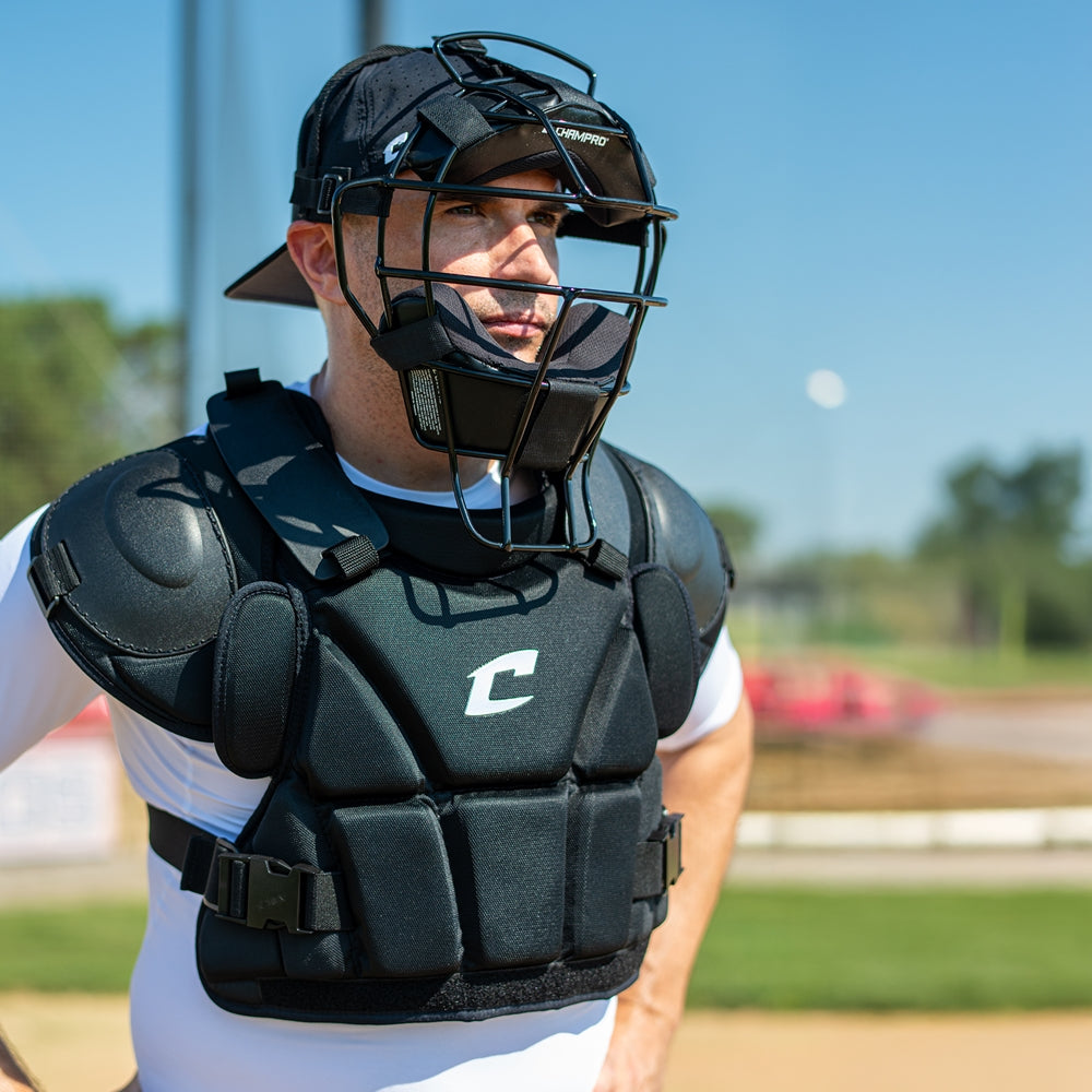 PRO-PLUS UMPIRE CHEST PROTECTOR | BASEBALL & SOFTBALL CHEST PROTECTOR