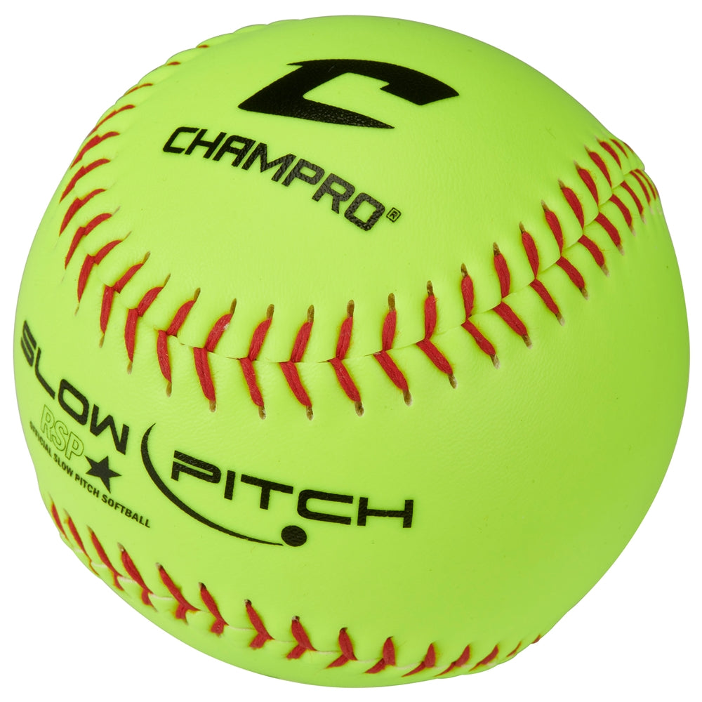 12" SLOW PITCH PRACTICE SOFTBALL | SOFTBALL TRAINING BALL