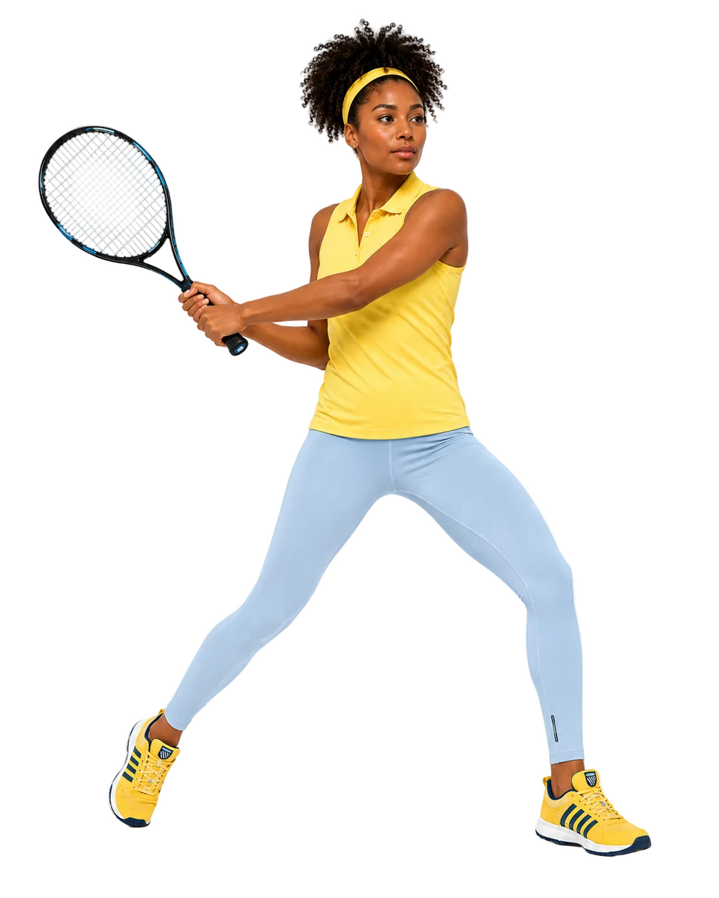 CROWN ATHLETICA /// Women's Leggings (BLUE)