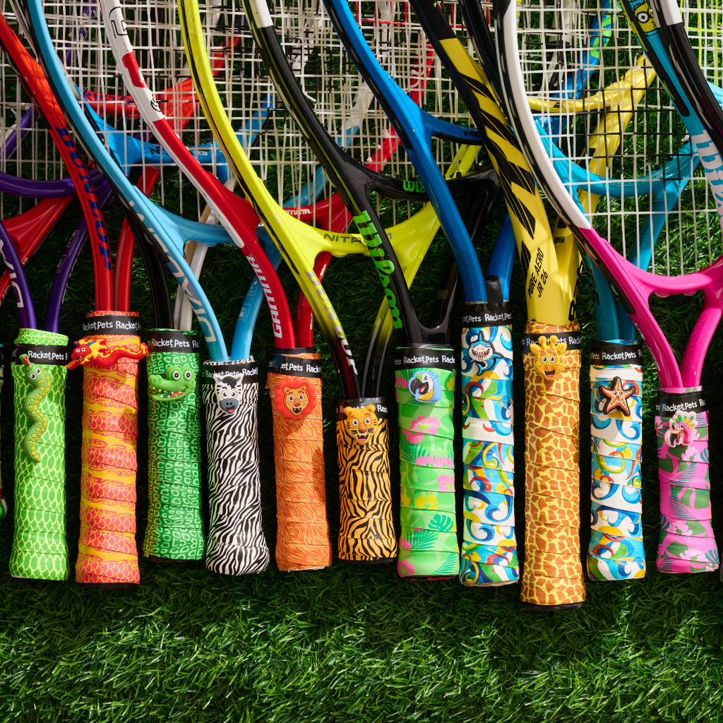 Overgrip Tape for Tennis Racket - Green Alligator (pack of 2)