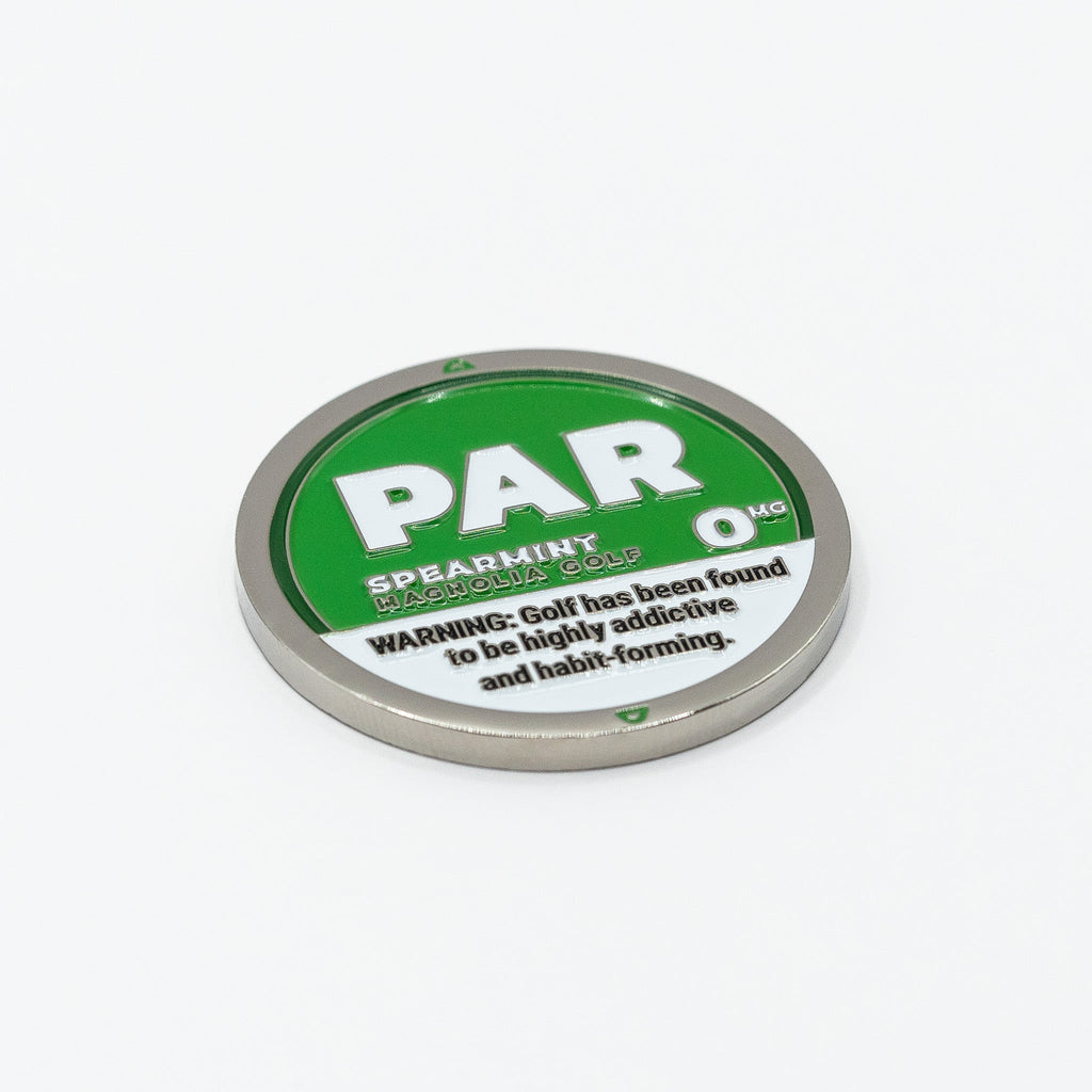 "PAR" BALL MARKER - Spearmint