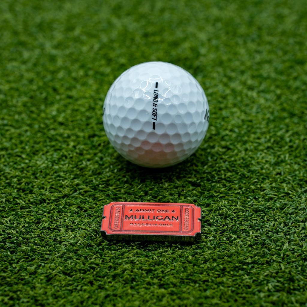 Mulligan Ticket Ball Marker