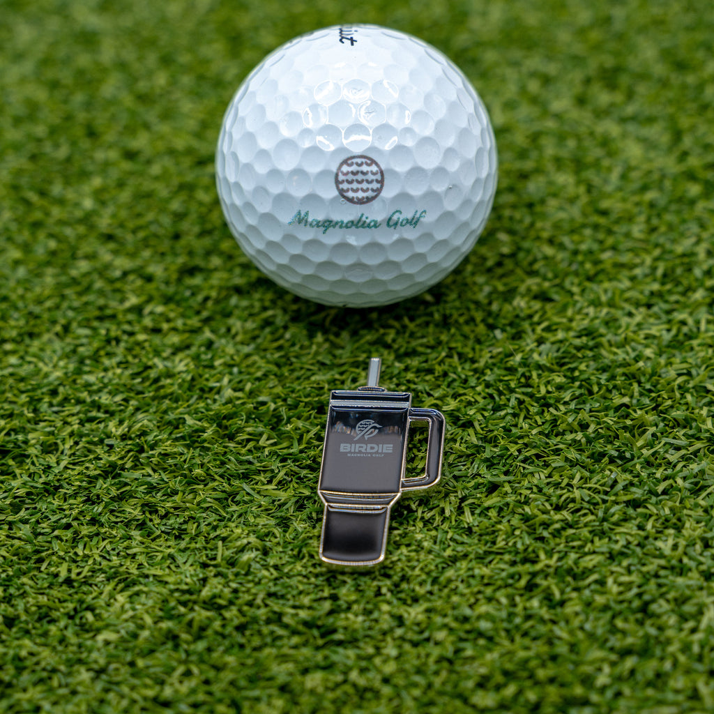 BIRDIE Ball Marker - Black