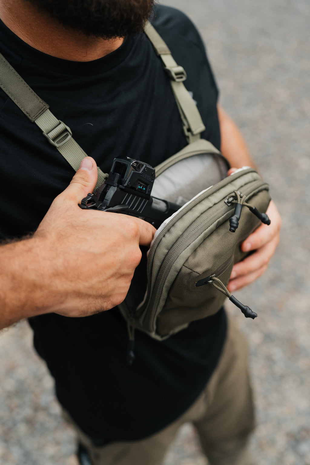 TrailGuard Concealed Carry Chest Holster