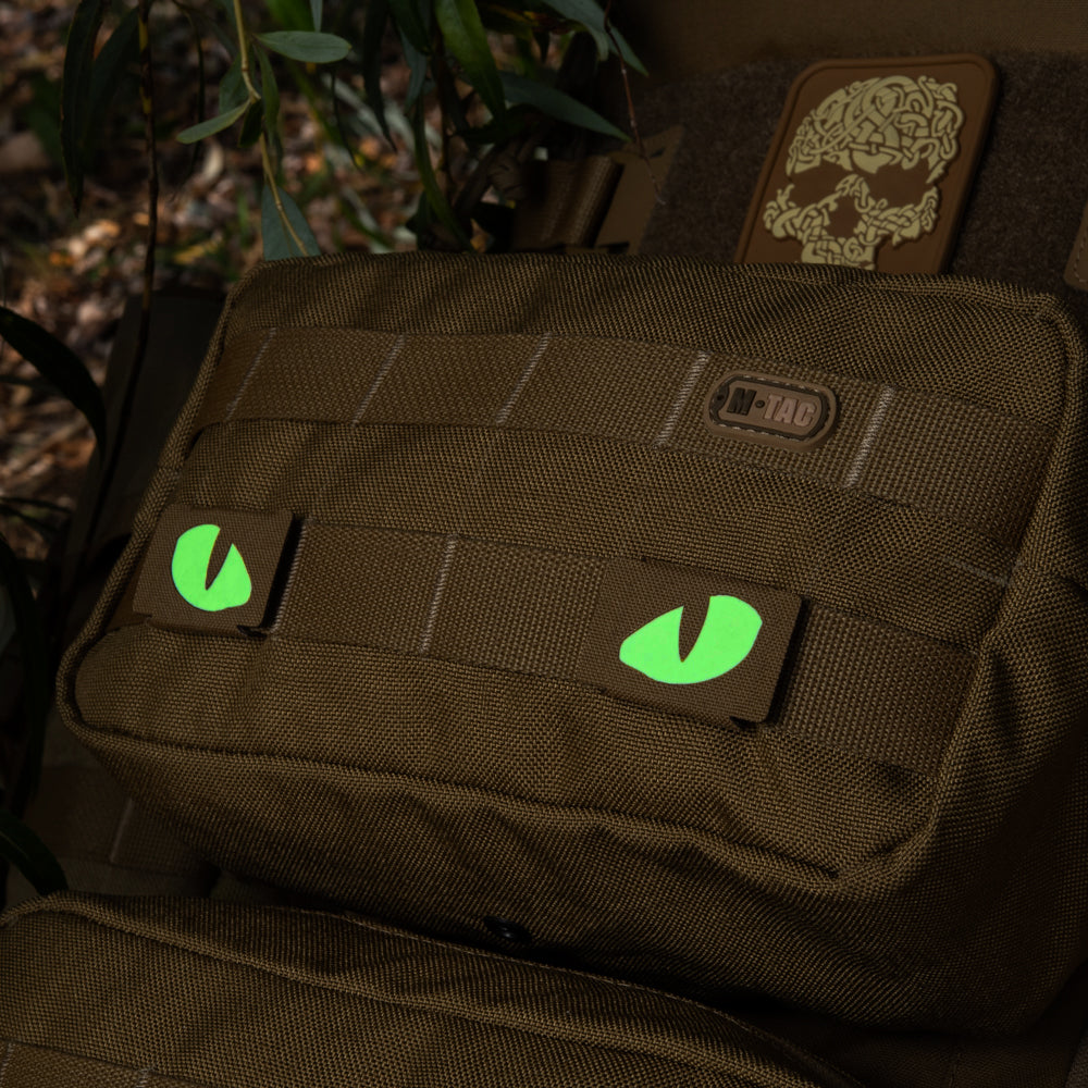 M-Tac Patch Tiger Eyes Laser Cut (couple)