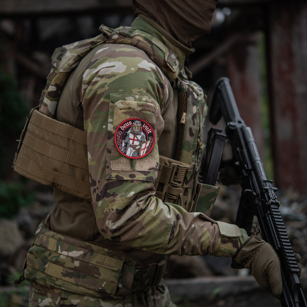 M-Tac Patch Deus Vult (Jacquard)