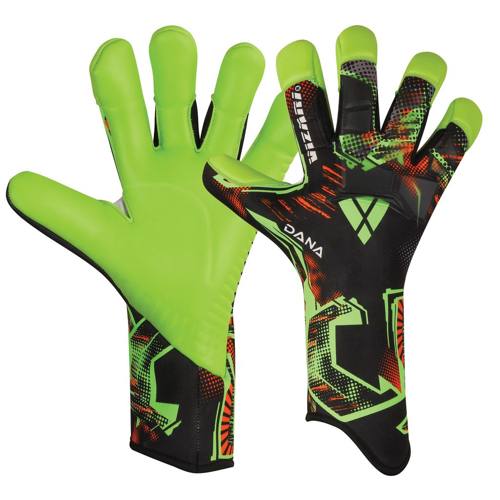 Dana Pro Goalkeeping Glove- Black/Green